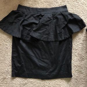 FOREVER 21 peplum skirt